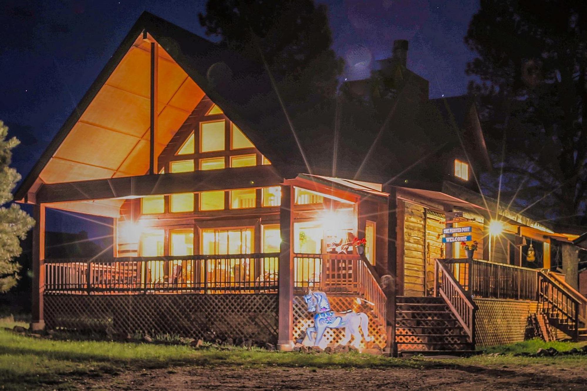 Painted Pony Cabin Angel Fire Exterior foto