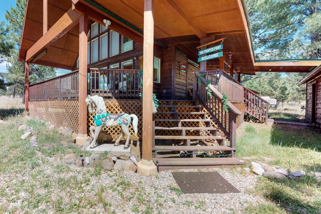 Painted Pony Cabin Angel Fire Exterior foto